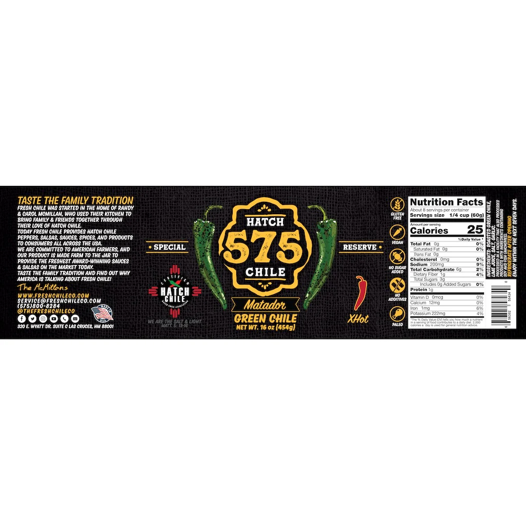 575 Matador Hatch Green Chile (XHot) - Image 9