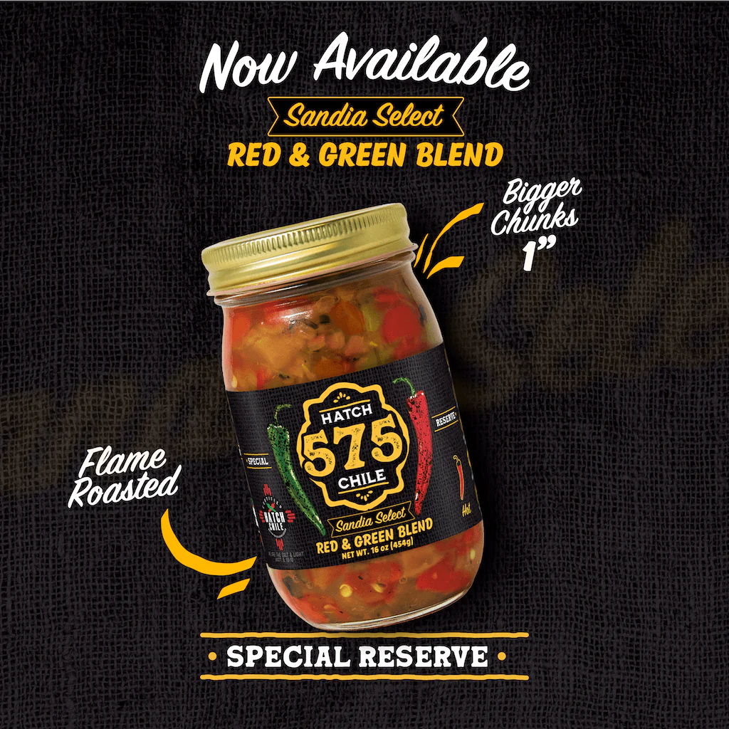 575 Sandia Select Hatch Red & Green Blend Chile (Hot) - Image 8