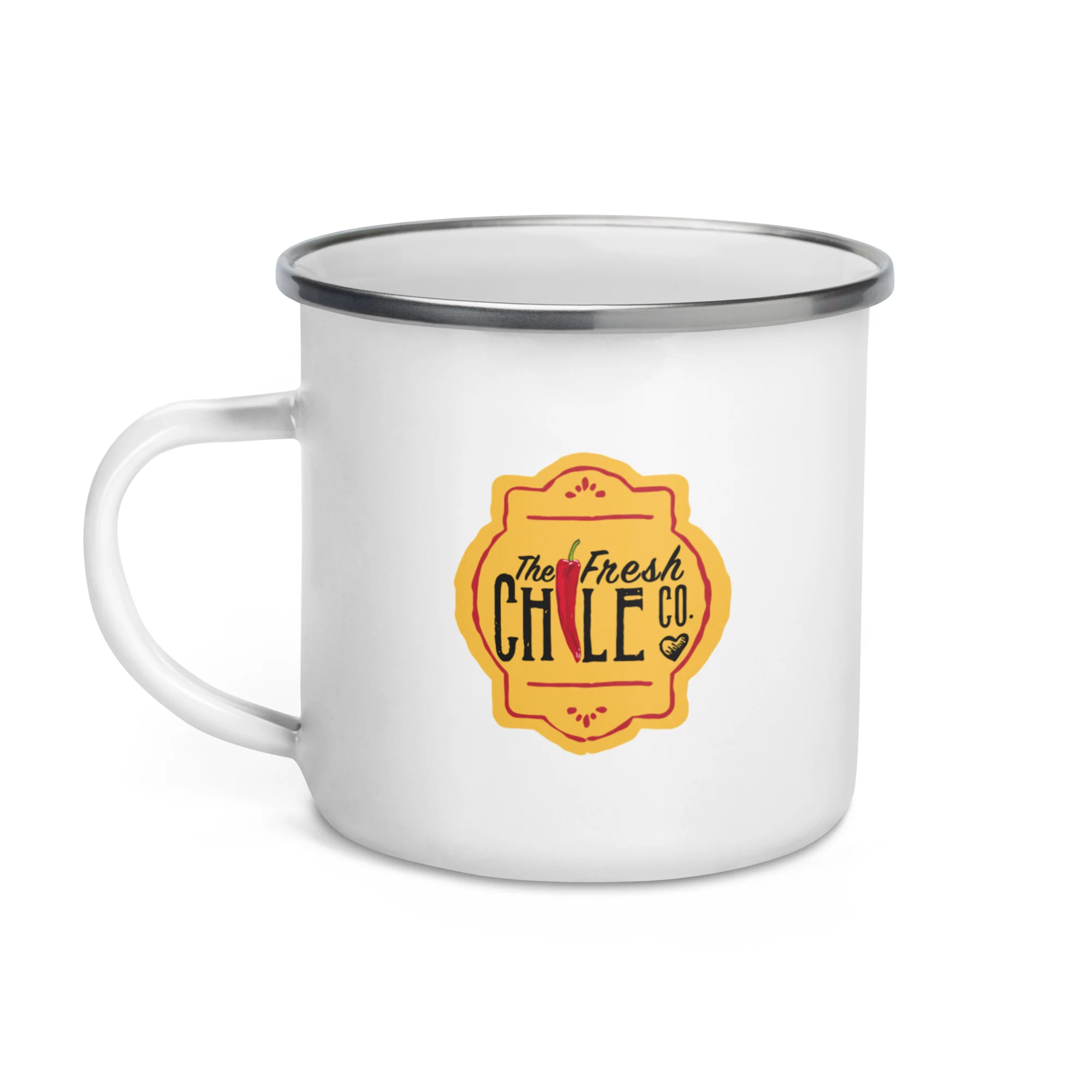 Fresh Chile Enamel Mug - Image 3