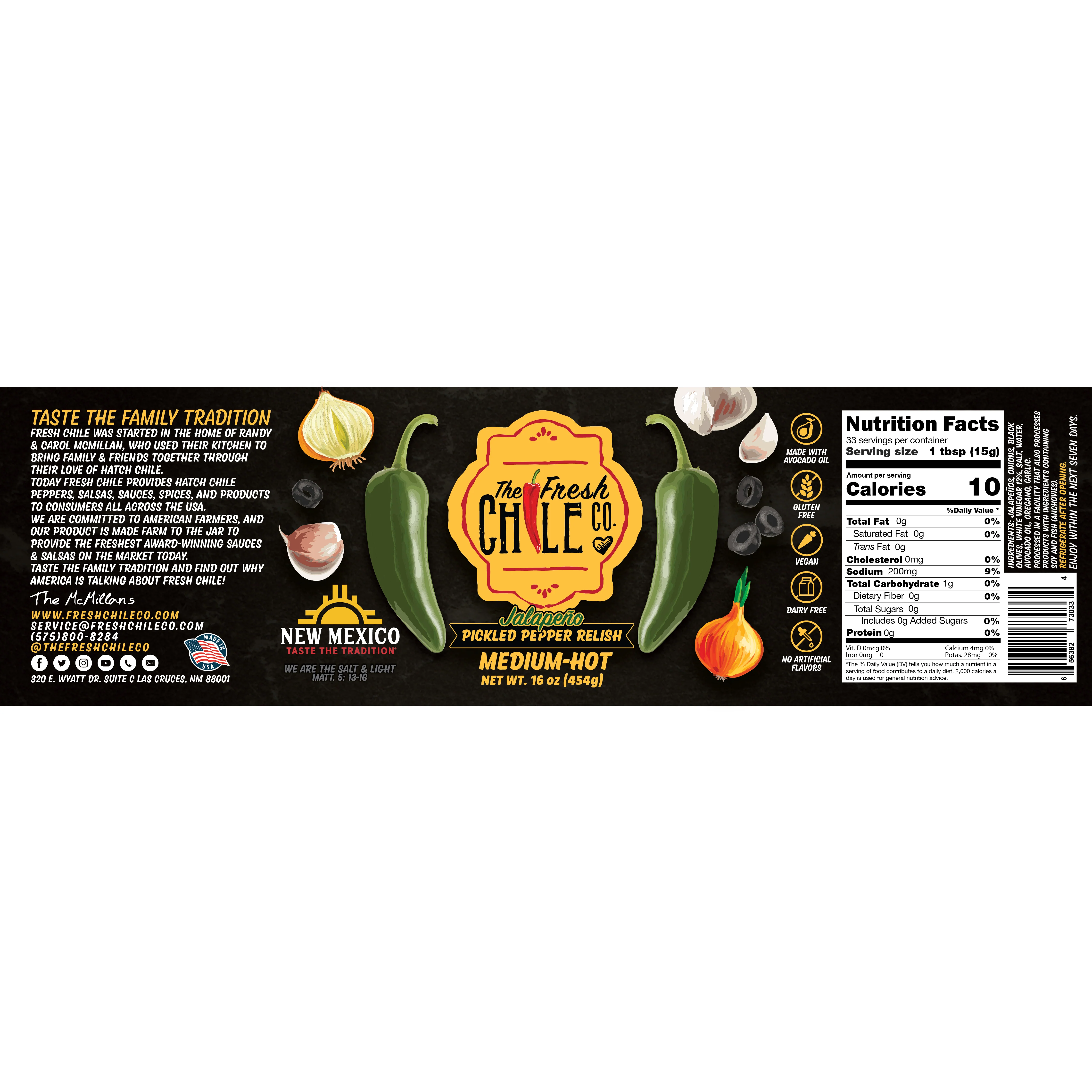 Jalapeño Pickled Pepper Relish | Medium-Hot - Image 5