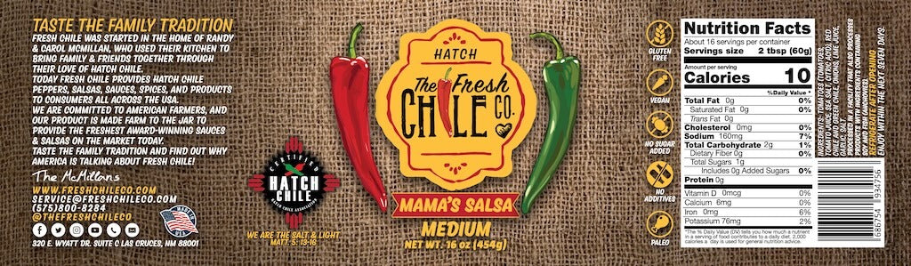 Mama's Blended Hatch Chile Salsa - Image 9