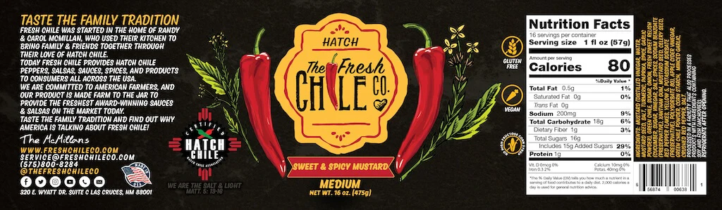 Sweet & Spicy Hatch Chile Mustard - Image 10